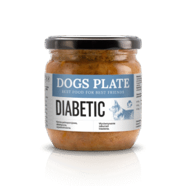 Dogs Plate Vet Diabetic dla psów z chorobami trzustki i cukrzycą