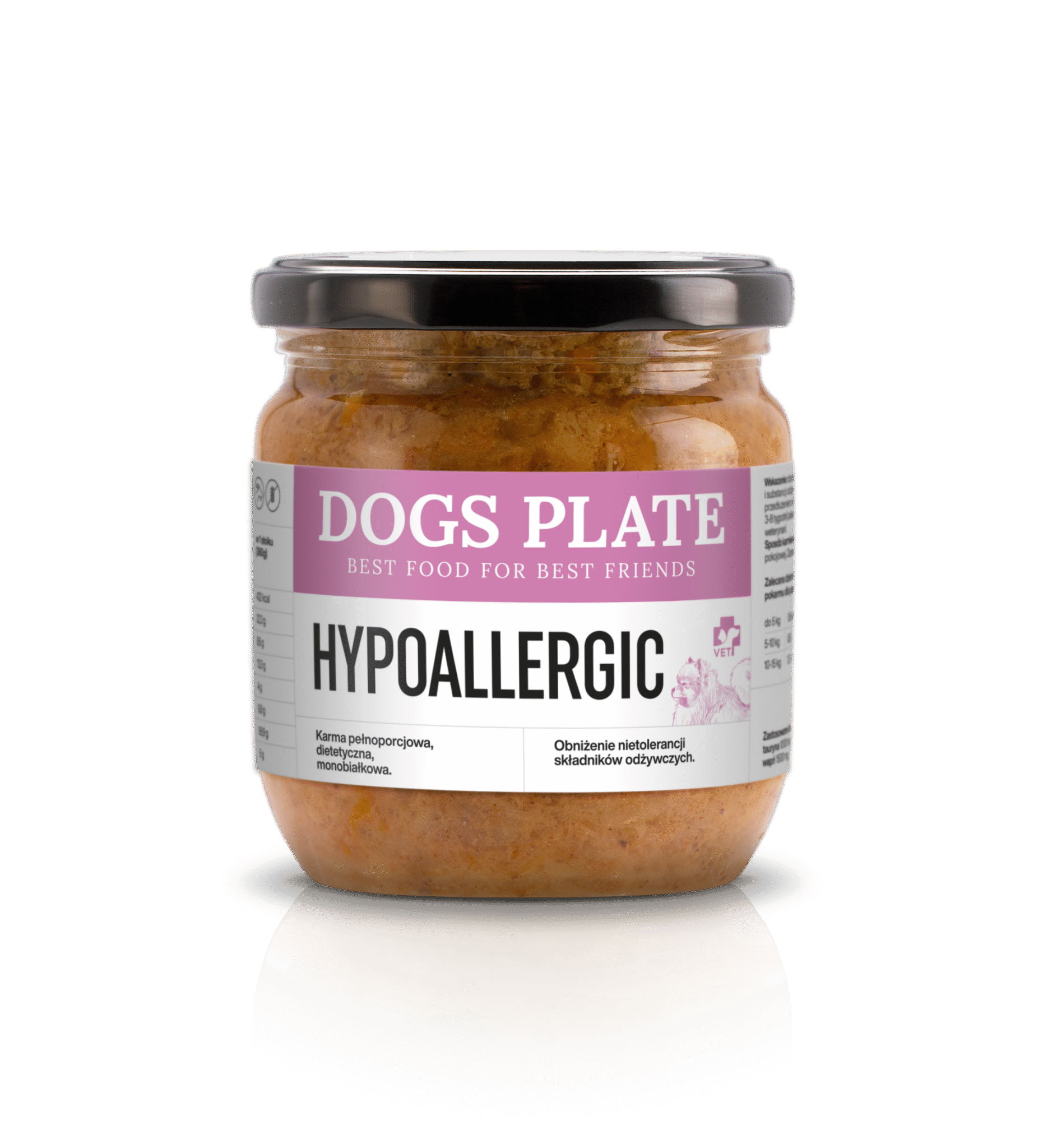 Dogs Plate Vet Hypoallergic dla psów z alergią pokarmową