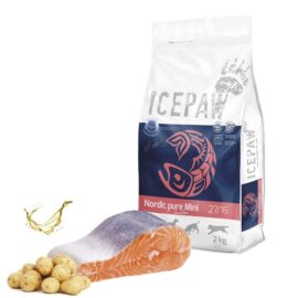 ICEPAW Nordic Pure Mini Sensitive łosoś karma dla psów małych ras 2kg