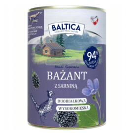 Baltica Mokra Karma Bażant Z Sarniną 400g