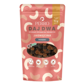 Perro Daj Dwa Trenerki Z Jagnięciną 85g