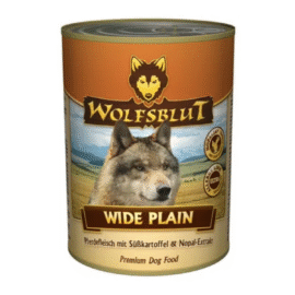Wolfsblut Dog Wide Plain Konina Puszka 395g