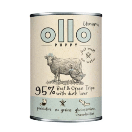 Ollo Puppy Umami Wołowina i Zielone Żwacze