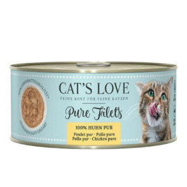 CAT'S LOVE Filet Pur Huhn - filety z kurczaka 100g