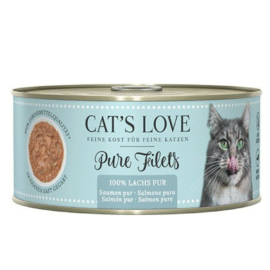 CAT'S LOVE Filet Pur Huhn - filety z łososia 100g