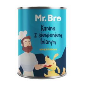 Mr. Bro Konina z Siemieniem Lnianym 800g