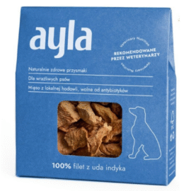 Ayla Liofilizowany Filet Z Uda Indyka Dla Psa 28g