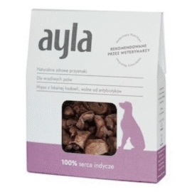 Ayla Liofilizowane Serca Indycze Dla Psa 28g