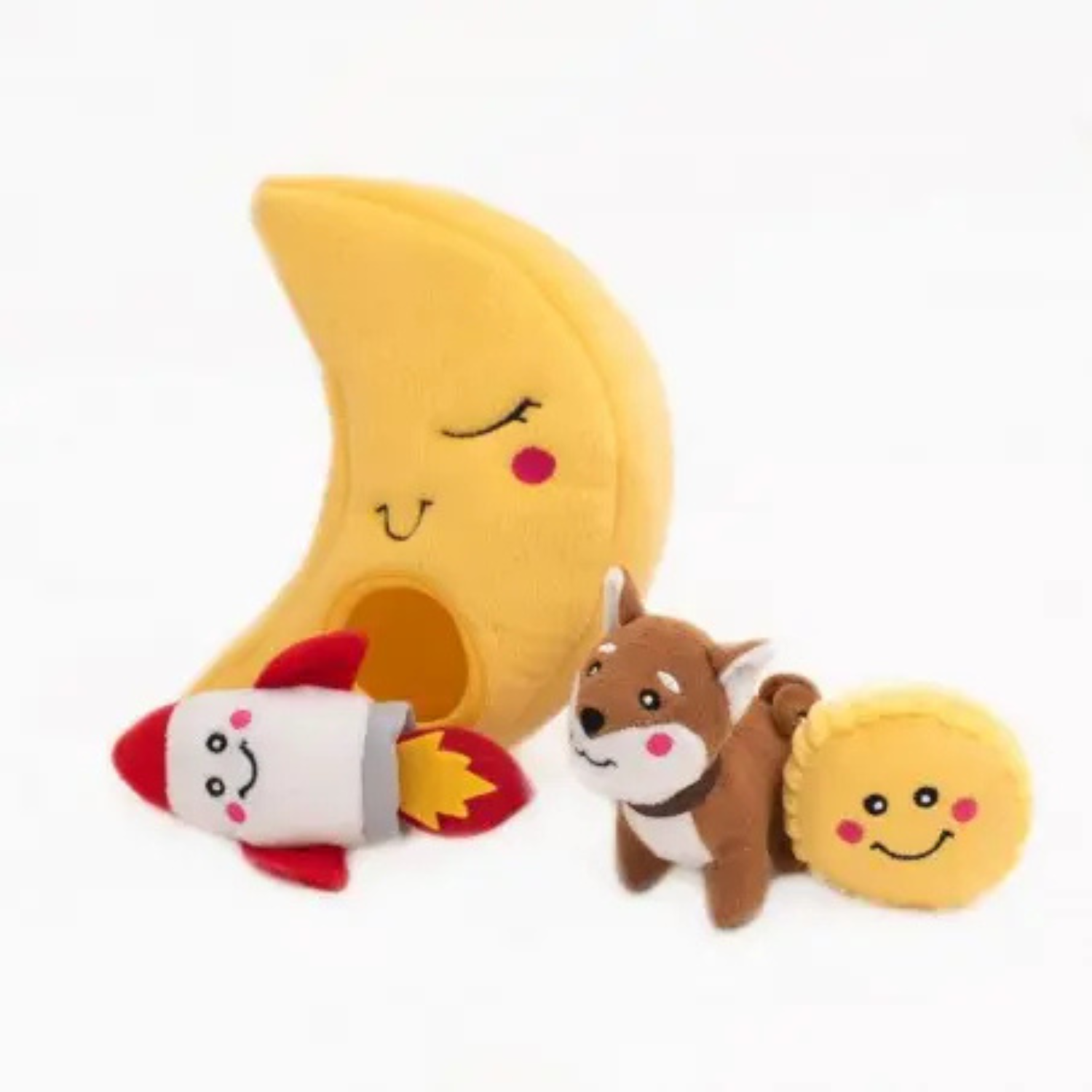 ZippyPaws Pluszowa Norka Moon&Friends - obrazek 3