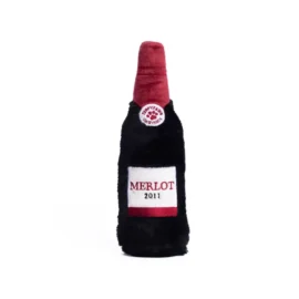 ZippyPaws pluszowa trzaskająca butelka Merlot