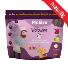 PRÓBKA Mr.Bro Wołowina Sucha Karma Dla Psów Dorosłych 50g