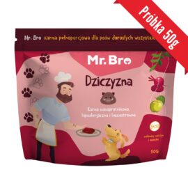 PRÓBKA Mr.Bro Dziczyzna Sucha Karma Dla Psów Dorosłych 50g