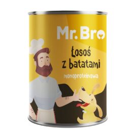 Mr. Bro Łosoś z Batatami 800g - Monoproteinowa