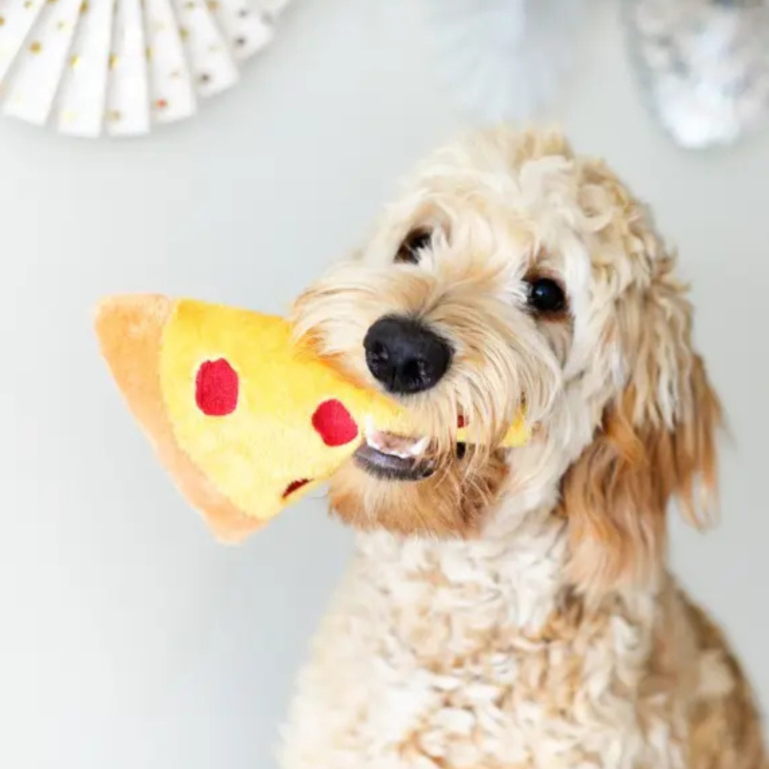 ZippyPaws Zabawka Dla Psa Pluszowa Pizza - obrazek 2