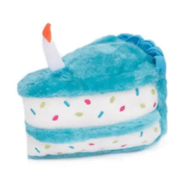 ZippyPaws Pluszowy Tort Niebieski 18cm