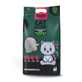 Żwirek Tofu Biodegradowalny 2,5kg/6L Sosnowy