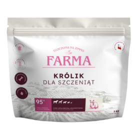 Farma - Królik Dla Szczeniąt Hipoalergiczna Tłoczona na zimno