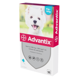 Bayer Advantix Spot-on 4 kg-10 kg na kleszcze i pchły