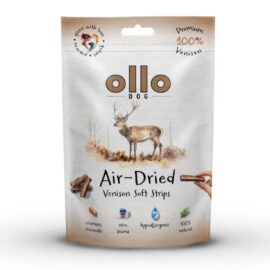 Ollo Air- Dried Venision Strips- Przysmaki z Jelenia 80g