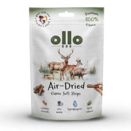 Ollo Air- Dried Game Strips- Przysmaki z Dziczyzny 80g