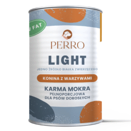 Perro Light Karma Mokra Konina Z Warzywami
