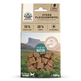 WILDES LAND DOG- Konina Przysmak dla psa 100g