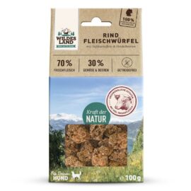 WILDES LAND DOG- Wołowina Przysmak dla psa 100g