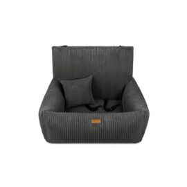 Denzoo Fotelik Samochodowy Ciemnoszary - Milano Dark Grey
