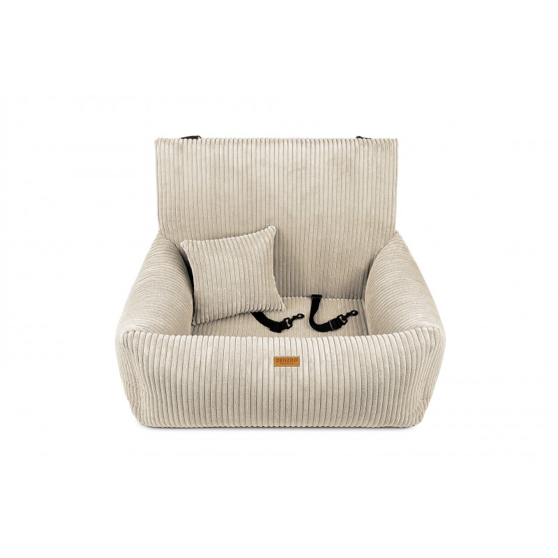 Denzoo Fotelik samochodowy Beżowy - Milano Beige