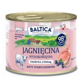 Baltica Karma Mokra Dla Kota Jagnięcina 185g