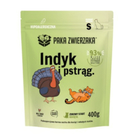 Paka Zwierzaka Karma Dla Kociąt Indyk Pstrąg S
