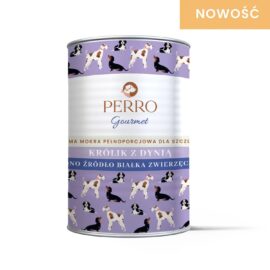 Perro Gourmet JUNIOR Karma Mokra Królik z Dynią