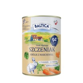 Baltica Karma Mokra Szczeniak Królik Z Marchewką 400g