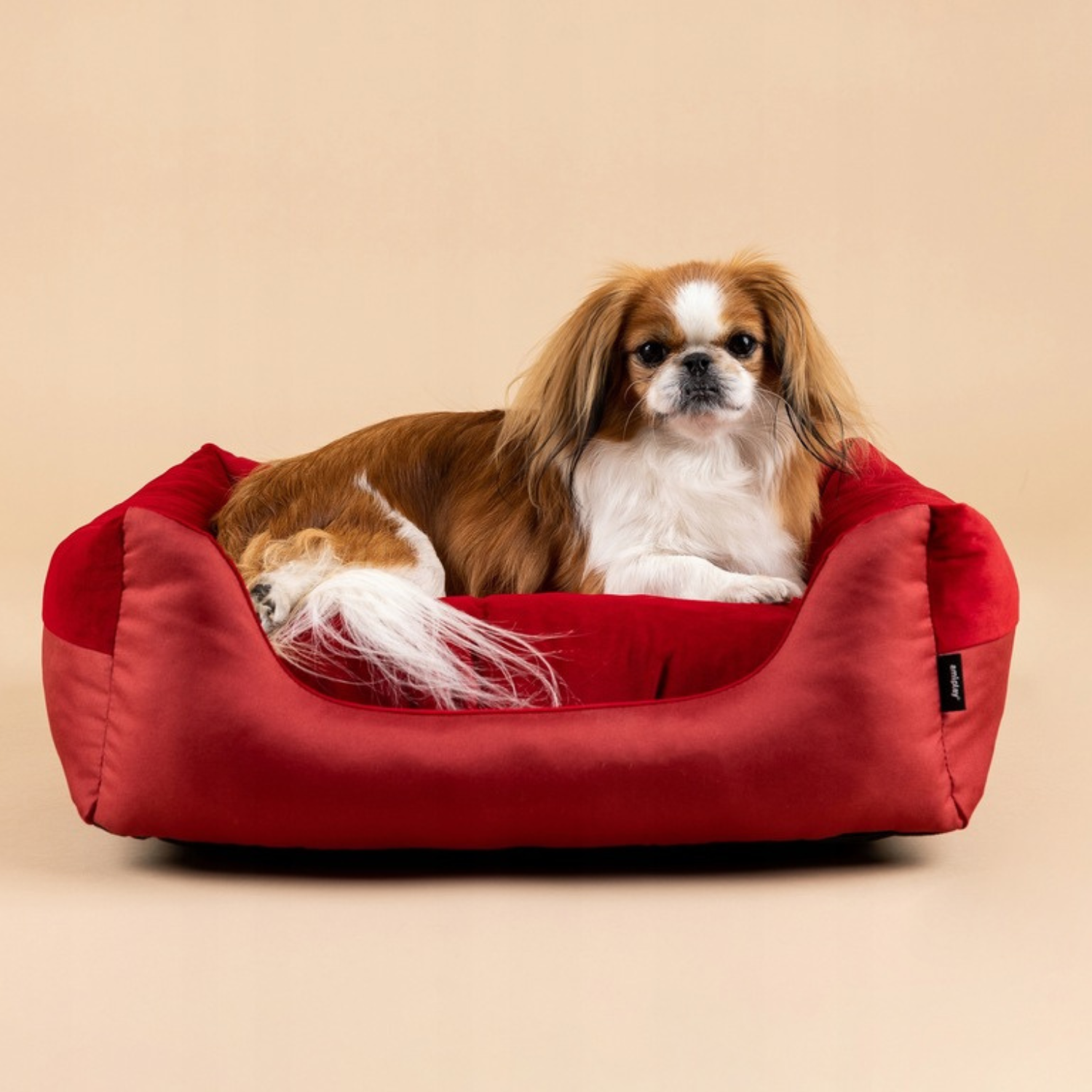Amiplay Sofa Dla Psa Provence Czerwona - obrazek 2
