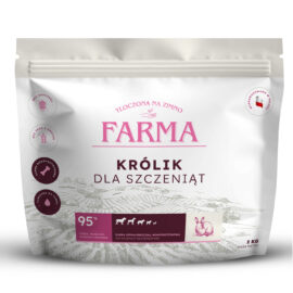 PRÓBKA Farma - Królik Tłoczona na Zimno dla szczeniąt 50g