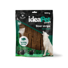 ideaPet Craft - Beef Strips Dzik 500g
