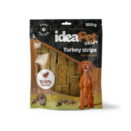 ideaPet Craft - Turkey Strips Indyk 500g