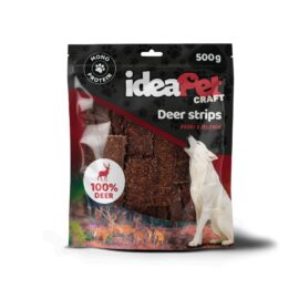 ideaPet Craft - deer Strips Jeleń 500g