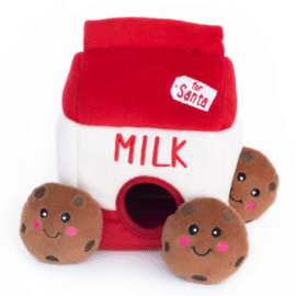 ZippyPaws Pluszowa Norka Mleko Z Ciasteczkami