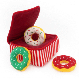 ZippyPaws Pluszowa Norka Donuty Świąteczne