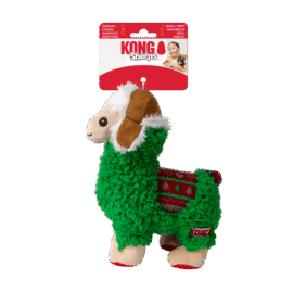 KONG Holiday Sherps Llama - Świąteczna pluszowa zabawka