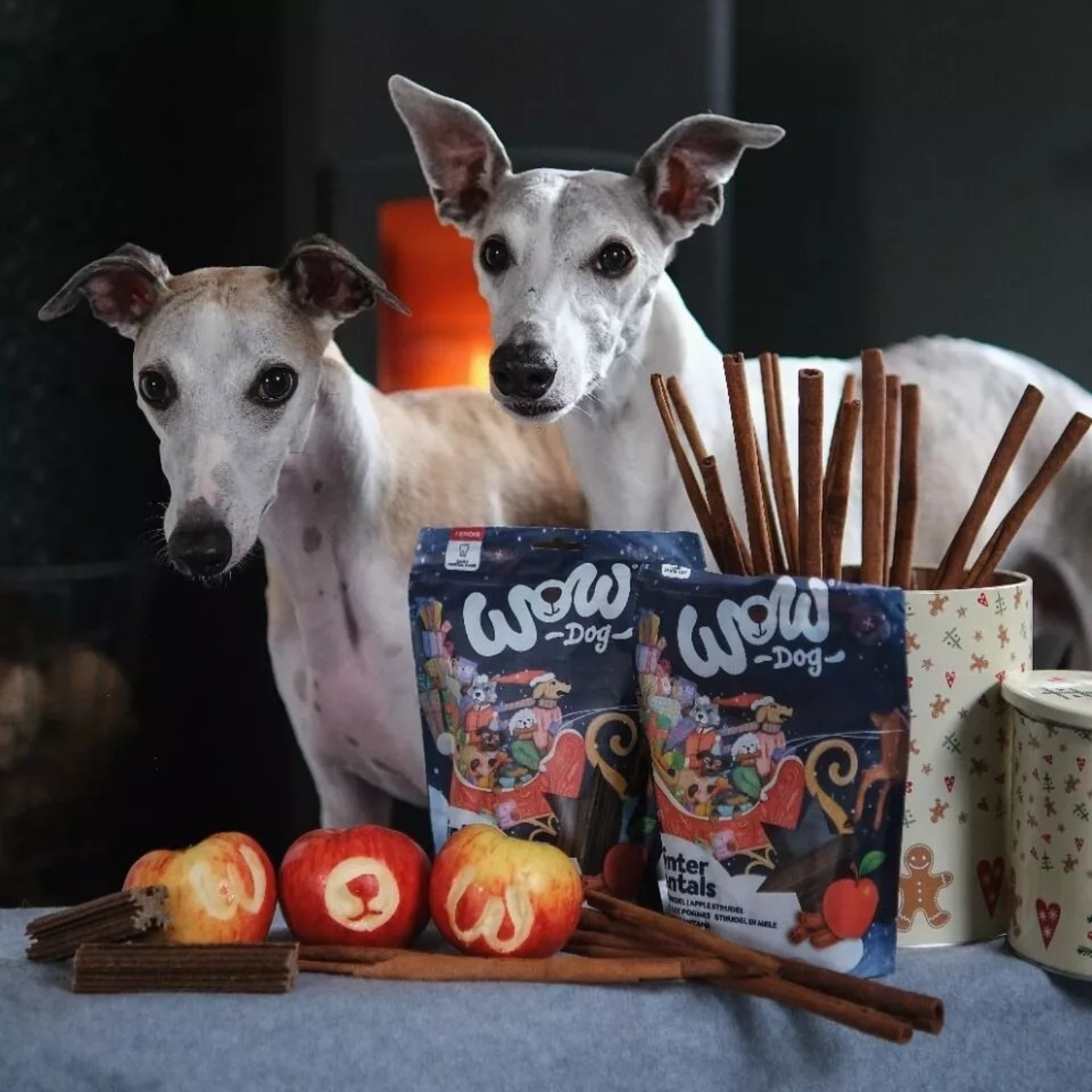 WOW Dog Winter Świąteczne Gryzaki Dla Psa op.7szt - obrazek 2