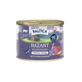 Baltica Mokra Karma dla Kota – Bażant 185 g