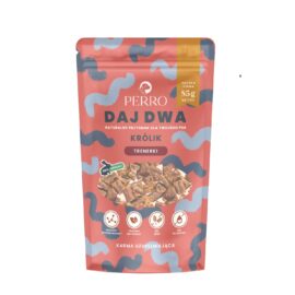 Perro Daj Dwa Trenerki Z Królikiem 85g