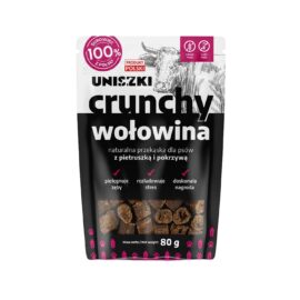Uniszki Crunchy – Wołowina z pietruszką i pokrzywą 80g