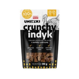 Uniszki  Crunchy – indyk z szałwią i pokrzywą 80g