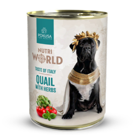 Pokusa Nutri World Smaki Świata Przepiórka 400g