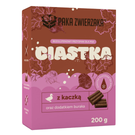 Paka Zwierzaka Ciastka Kaczka Z Burakiem 200g