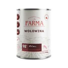 FARMA Select Wołowina 400g – mokra karma