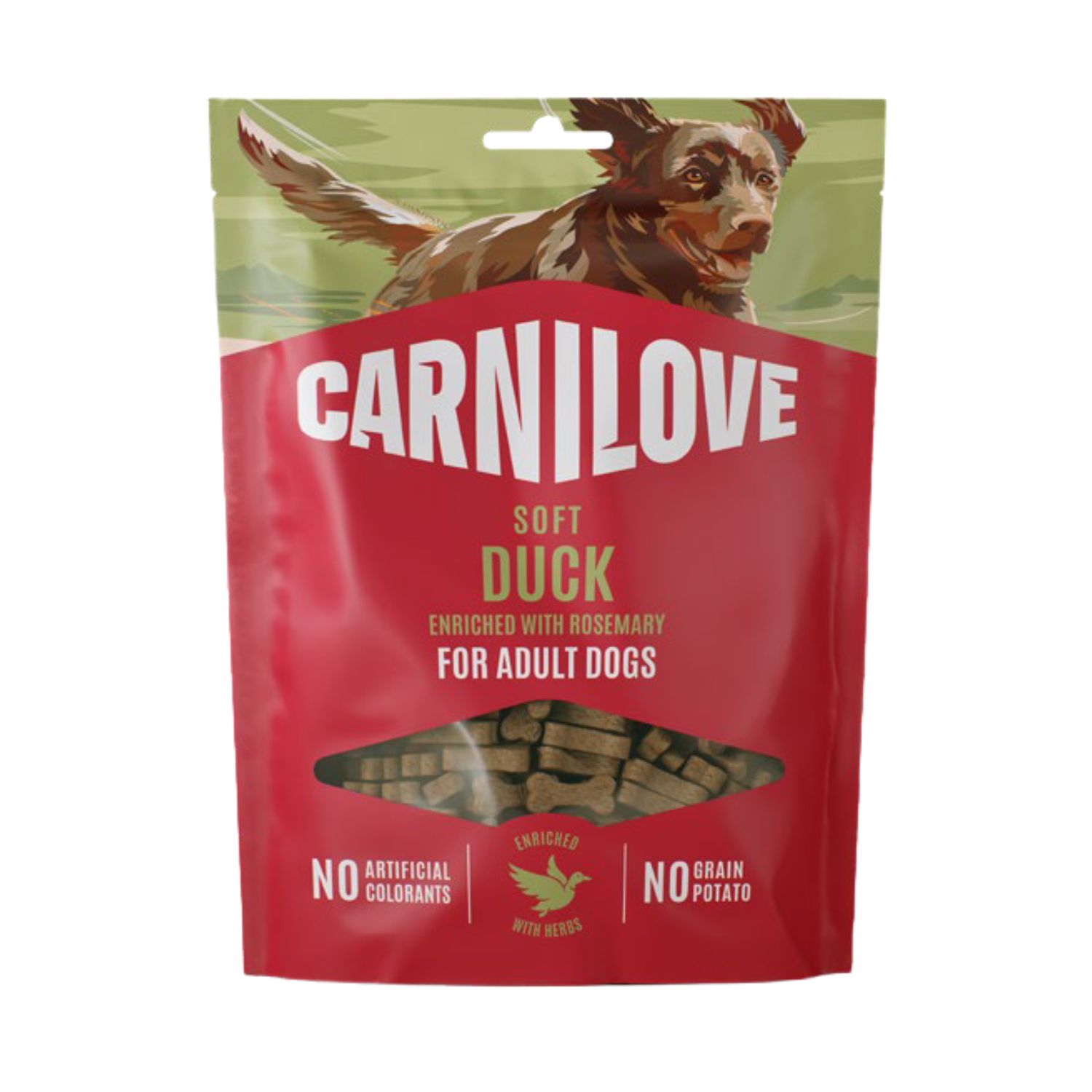 Carnilove Soft Snack Kaczka z rozmarynem 200g